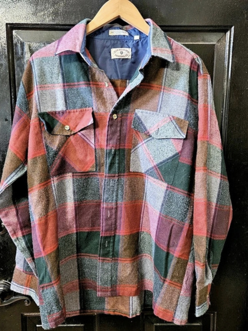 Plaid Flannel Shirt Size Large